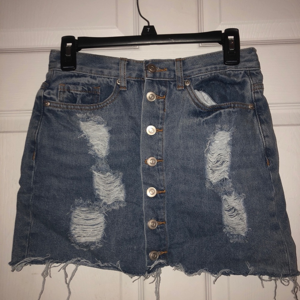 Denim skirt